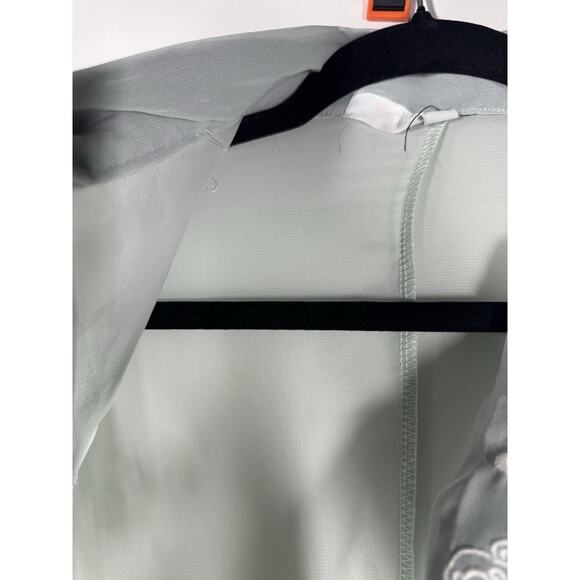 Asian Embroidered Chinese Hanfu Sheer Outer Robe M Cosplay Costume Kimono Jacket - Picture 11 of 16